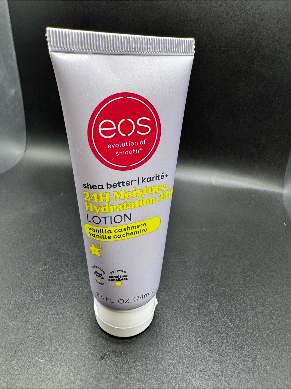 5/$25 NWT eos 24H Moisture Lotion - Vanilla Cashmere Travel Size 2.5oz